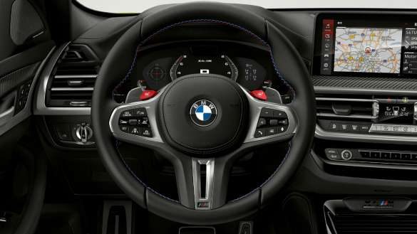 BMW X4 M Competition F98 LCI Facelift 2021 M Servotronic Cockpit