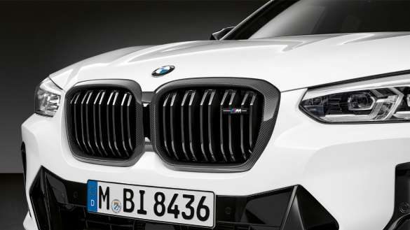 BMW X4 G02 M Performance Frontziergitter Carbon 2021